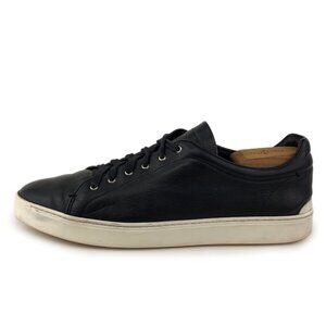 rag & bone Kent Black Leather Sneakers 12
